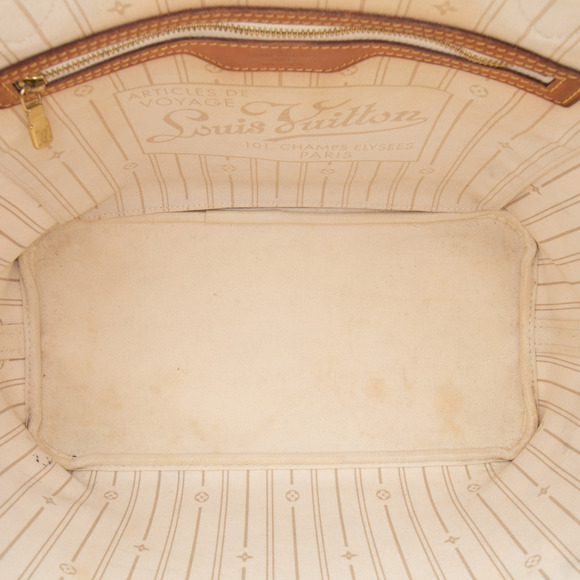 Pre-Loved Louis Vuitton Damier Azur Neverfull MM - Picture 4 of 11